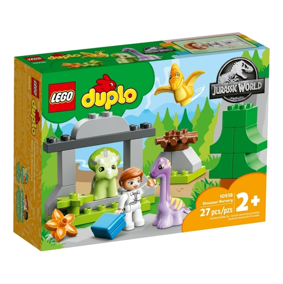 : LEGO Duplo Jurassic World 10938 Dinosaur Nursery Building Block Set NEW - Picture 2 of 7